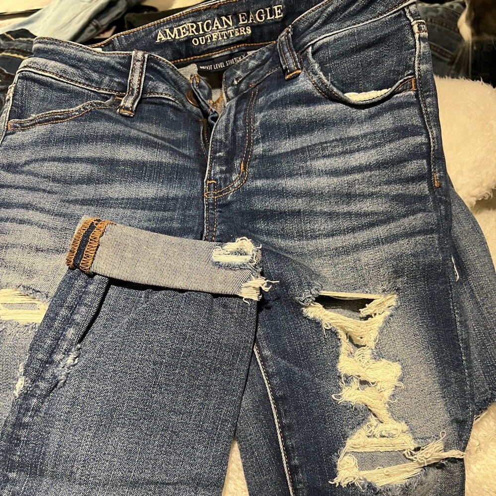 Womens American Eagle Jegging Crop Size 0US